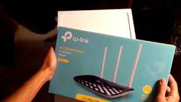 Unboxing of the TP-Link AC750 Wireless Dual-Band Router Archer C20