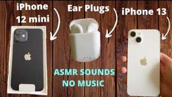 iPhone 13 & iPhone 12 Mini (+earplugs) ASMR Unboxing