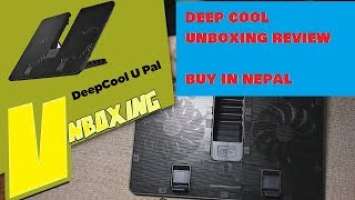 Deep Cool UPAL COOLER PAD Laptop Stand unboxing/review || Buying in Nepal