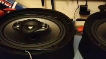 Pioneer TS-A6977S 100*2 Rms ve 50*4 Rms anfi ile performans.