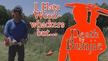 The Whacking of the Weeds with My New Stihl FS 38 Lightweight Grass and Weed String Trimmer