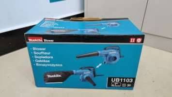 Unboxing Makita UB1103 - Blower Came with Dust bag 220V (AC)