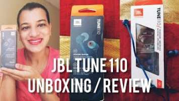 JBL Tune 110 Earphone - Unboxing & Review