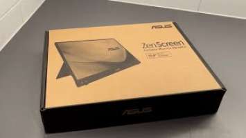 ASUS ZenScreen MB16ACV unboxing