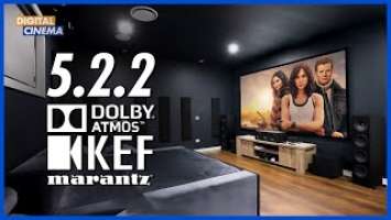 5.2.2 KEF Atmos Home Cinema | Digital Cinema| Marantz SR6015 | Kef Q950 | Acer H6800BDa