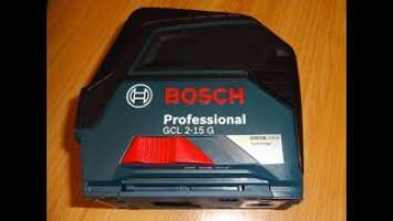 4  Bosch GCL 2-15 G    GCL 2-15G.