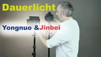 Dauerlicht Vergleich Yongnuo und Jinbei // YN300 III // Jinbei EF 60 // Meine Meinung