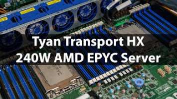 Tyan Transport HX Review Dual 240W AMD EPYC PCIe Gen4 Server