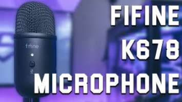 Best Choice For Creators? Fifine K678 Microphone Unboxing & Sound Test