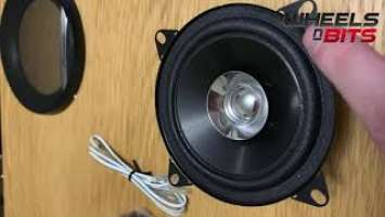 Pioneer ts g1010f review 4" Inch 10cm 190 Watt Dual Cone Car Van Door Speakers