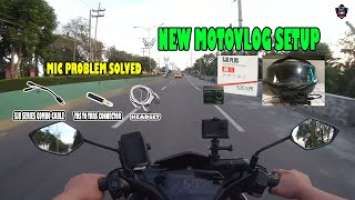 NEW MOTOVLOG SETUP | SJ8 PLUS | MIC PROBLEM SOLVED!!! | MOTOBUDZ