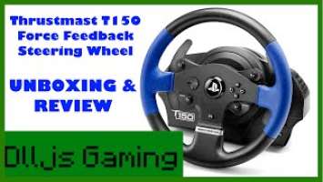Unboxing the Thrustmaster T150 Force Feedback Steering Wheel + Review