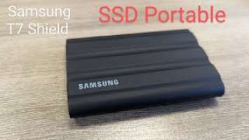 Распаковка Samsung Shield t7 SSD (тесты, скорость) | Защищённый портативный накопитель