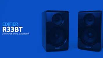 Sistema de Som EDIFIER R33BT 10W RMS - Preto