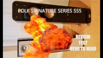 Polk Signature Series S55 review, test and head to head!