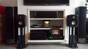 Polk Audio S15 Signature hi-fi bookshelf speakers sound test demo- you decide :)