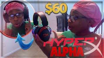 FINALLY GOT GAMING HEADPHONES!!!! HyperX Cloud Alpha Unboxing