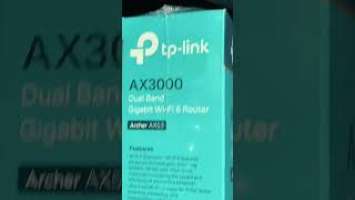 TP-Link Archer AX53 AX3000 Gigabit One Mesh WiFi 6 Dual Band Router#tplink