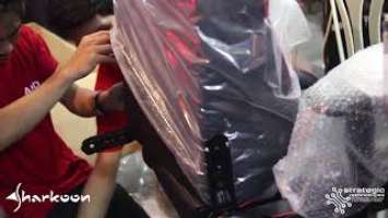 SHARKOON SKILLER SGS4 XXL GAMING SEAT ASSEMBLY