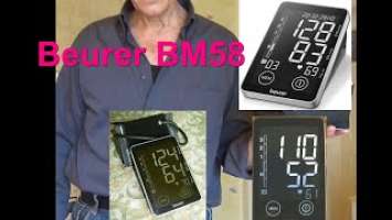 Blood pressure monitor Beurer BM58.Blutdruckmessgerät