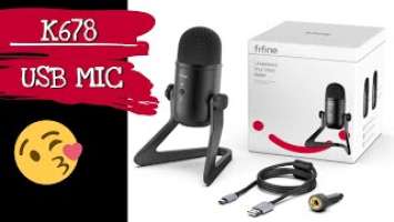 FiFine K678 USB Microphone Review