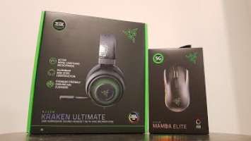 Razer Mamba Elite & Kraken Ultimate Unboxing And Review