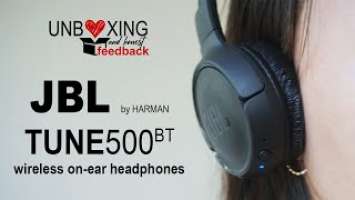 Unboxing JBL TUNE500BT wireless on-ear headphones and honest REVIEW