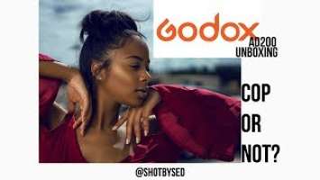 Godox AD200(FlashPoint Evolv 200) Unboxing w/ Sample Images | Shot Outdoors w/ HighSpeedSync + A7r2