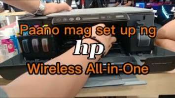 Paano mag set up ng hp smart tank 515 Wireless All in One | Er_MaNoo