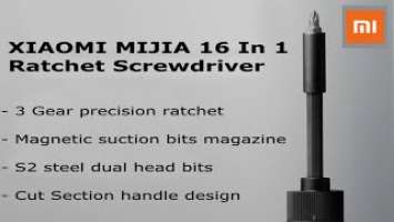 ⭕ XIAOMI MIJIA Wiha 8 in 1 Ratchet Screwdriver