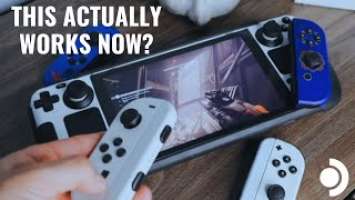 Playing Steam Deck with Nintendo Switch Joy-Con controllers! (windows 11)