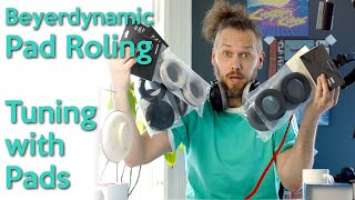 Beyerdynamic DT770 pad rolling - testing to see how different pads affect the sound