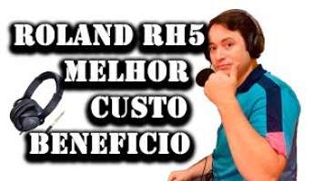 Roland RH5 (Monitor Headphones) - Fone melhor custo beneficio para Edição e Teclado