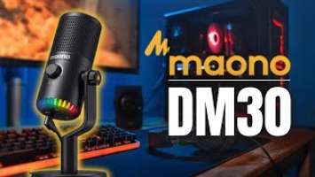 The microphone of every Gamer’s dream - Maono DM30 unboxing #shorts