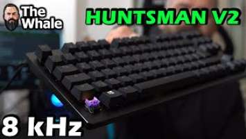 The new RAZER HUNTSMAN V2 TKL: the real usage of 8kHz in keyboards!