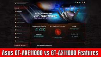 Differences - Asus ROG Rapture GT-AXE11000 vs Asus ROG Rapture GT-AX11000