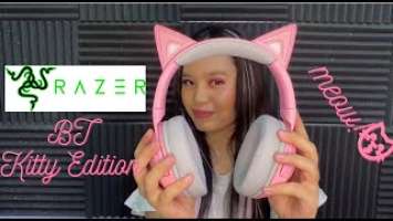 How To Operate Razer Kraken BT Kitty Edition- Quartz (Part 1) | Unboxing