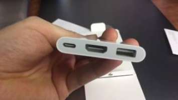 USB-C Digital AV Multiport Adapter from Apple for Macbook Pro Unboxing