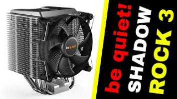 @bequietofficial  Shadow Rock 3 Review  Full testing  extra fan -  temps and acoustics