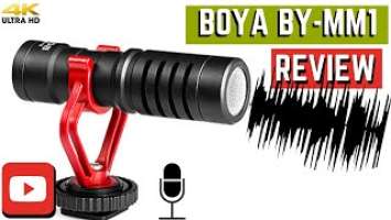 BOYA BY-MM1 review & unboxing Mini Shotgun Microphone