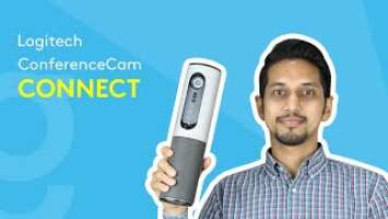 Product review of Logitech ConferenceCam Connect || Portable || For Small & Huddle room
