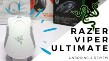 The Most Whitest Mouse | Razer Viper Ultimate Wireless Gaming Mouse Unboxing & Review in Urdu/Hindi