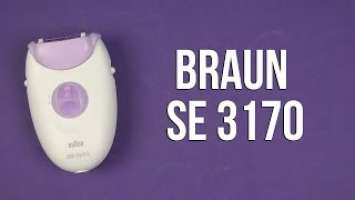 Распаковка BRAUN SE 3170