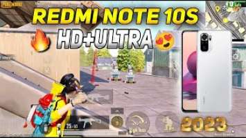 OMG HD+ULTRA So Smooth Miui 13 Update | Redmi Note 10S | PUBG MOBILE
