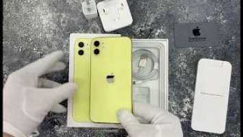 Распаковка Apple iPhone 11 Yellow
