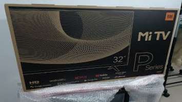 Xiaomi Mi TV P1 32 inches Android TV Unboxing (Philippines)