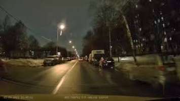 Inspector murena. Ночная съёмка в городе. Передняя камера