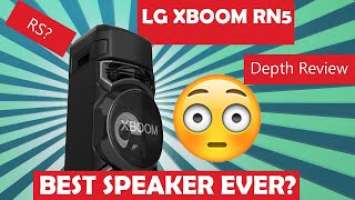 LG XBOOM RN5 Music System Unboxing & Review | RN5| Bluetooth | Voice Vocal Mic| DJ For Home Party|