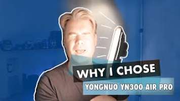 Yongnuo YN-300 Air Pro LED Video Light | Review and BTS of my Studio Lighting