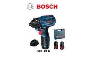 "Testing" - Bosch GDR 120-LI Professional Cordless Impact Driver